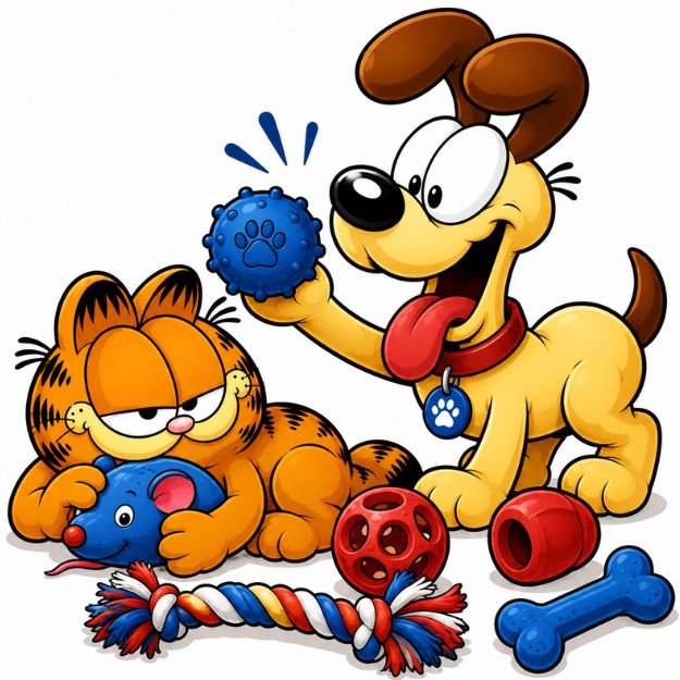 Juguetes para perros y gatos